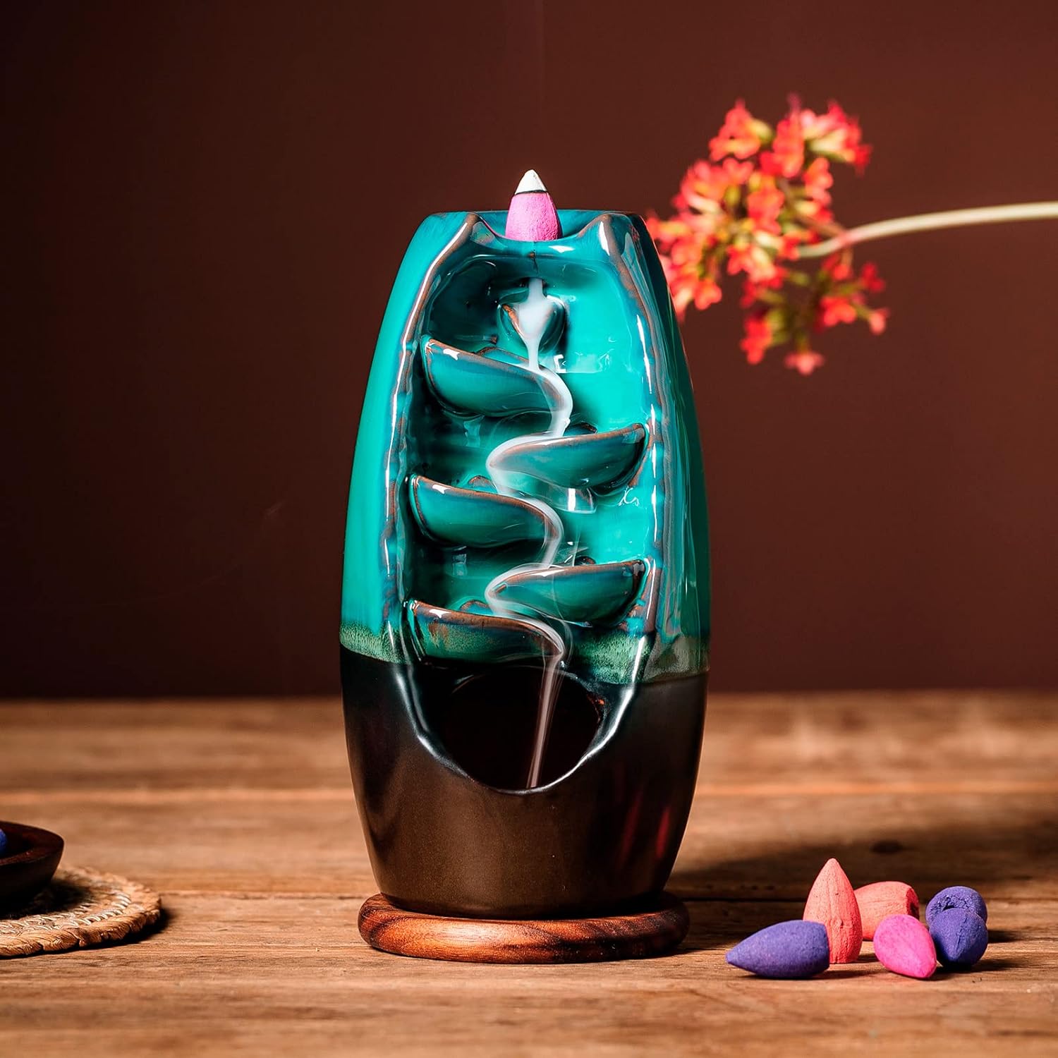 Zen Decor, Protection Incense Burner Decoration, Oriental Loong 6