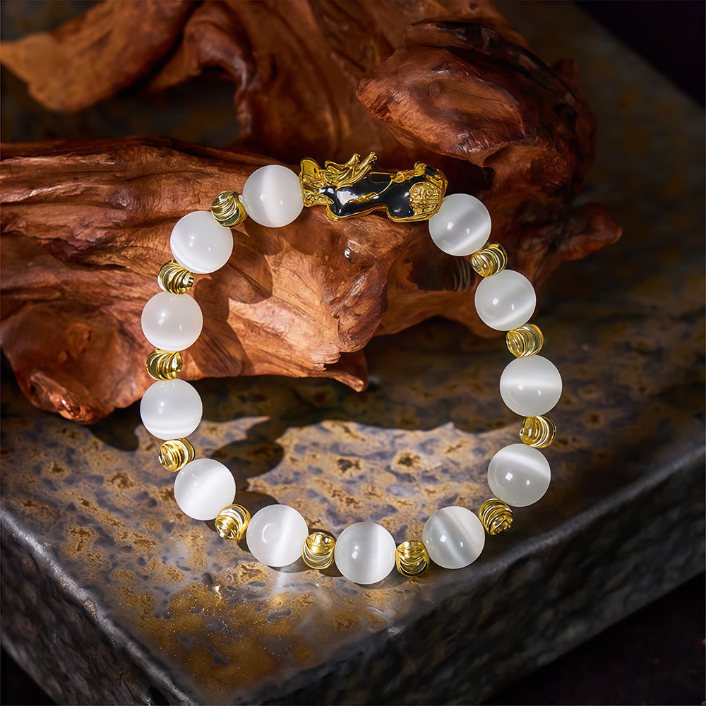 Aura Craft Cat's Eye Pixiu Lucky Fortune Bracelet 2