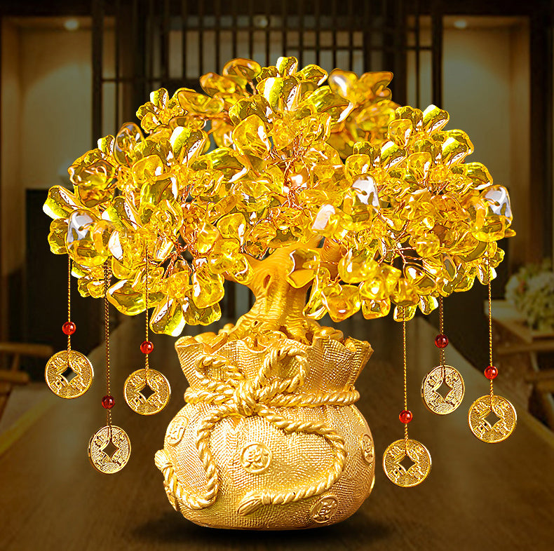 Aura Craft Feng Shui Collection Wealth Citrine Gathering Reiki Display piece 6