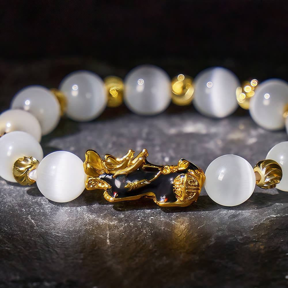 Aura Craft Cat's Eye Pixiu Lucky Fortune Bracelet 4
