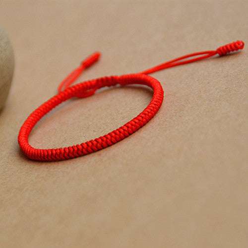 Aura Craft Lucky Red Thread Braided Blessing Couple Bracelet 5