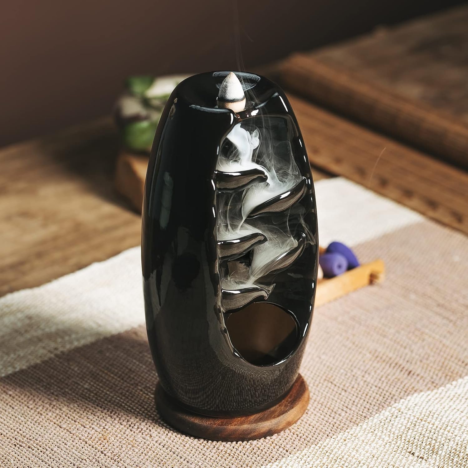 Zen Decor, Protection Incense Burner Decoration, Oriental Loong 10