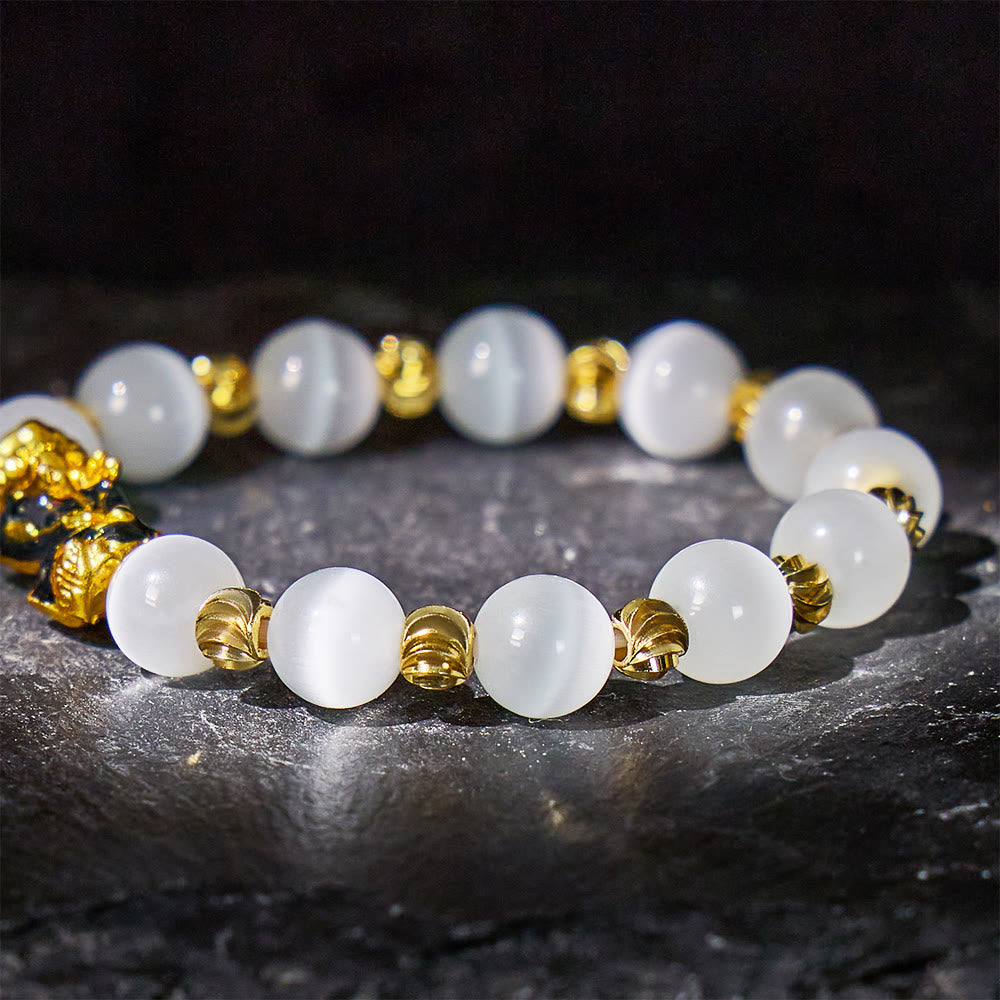 Aura Craft Cat's Eye Pixiu Lucky Fortune Bracelet 5