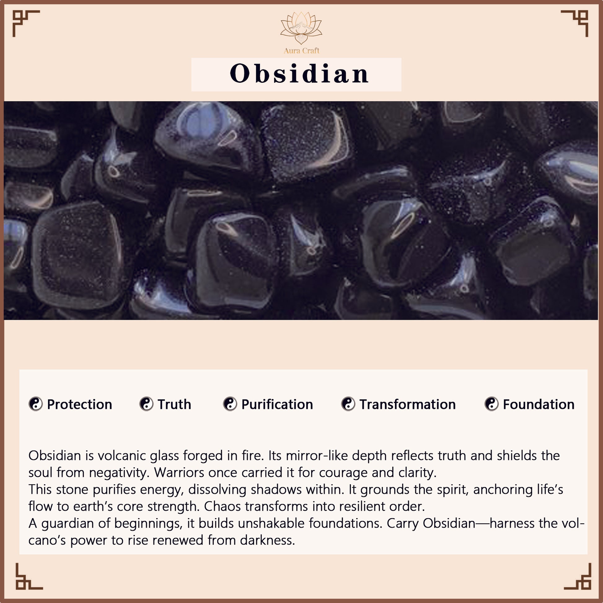  aura craft obsidian