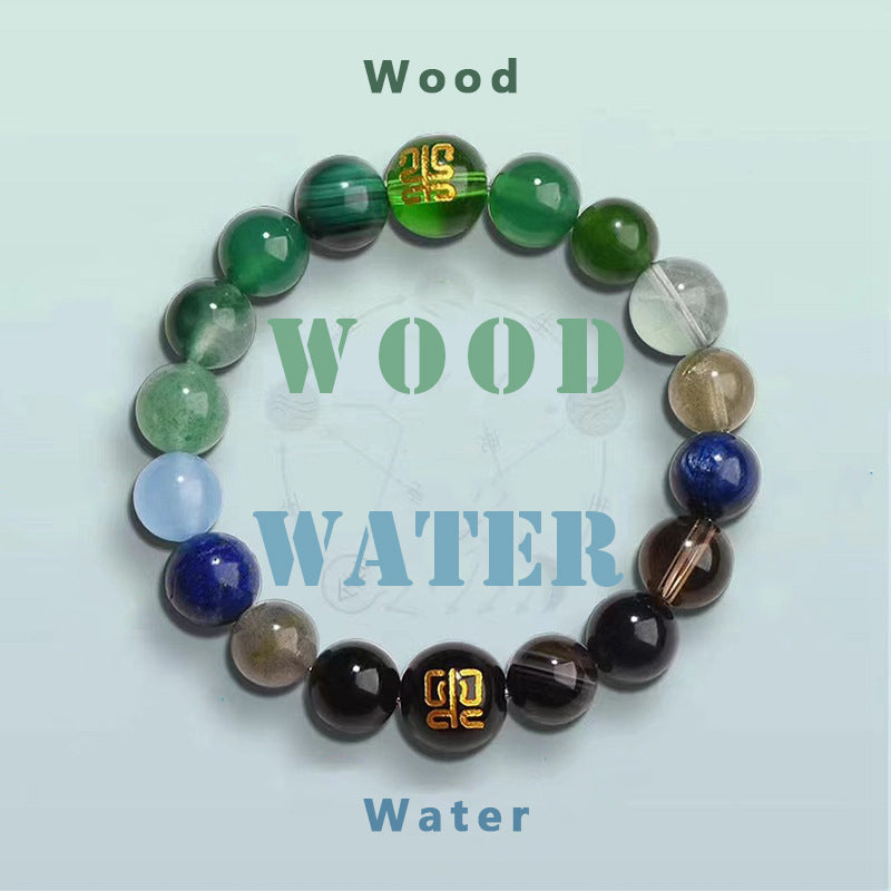 Aura Craft Feng Shui Five Elements Balance Lucky Blessing Bracelet 7