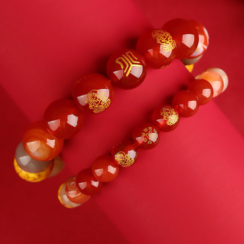 Aura Craft Feng Shui Five Elements Balance Lucky Blessing Bracelet 4