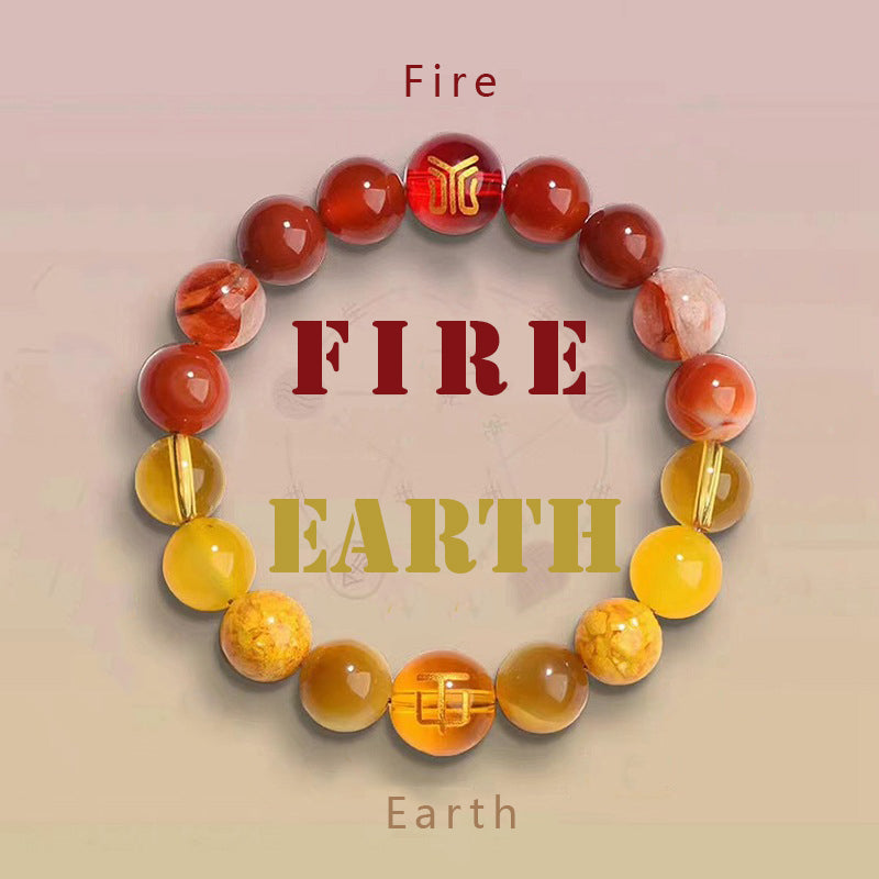 Aura Craft Feng Shui Five Elements Balance Lucky Blessing Bracelet 8