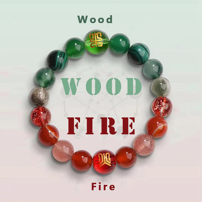 Aura Craft Feng Shui Five Elements Balance Lucky Blessing Bracelet 9