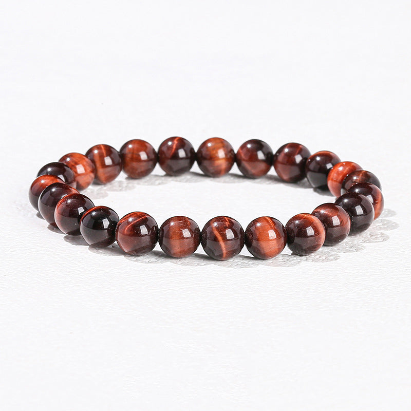 Aura Craft Natural Agate Crystal Gemstone Reiki Beaded Bracelet 16