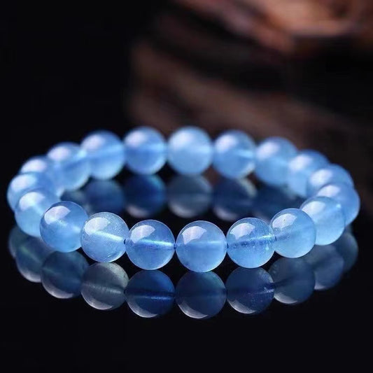 Aura Craft Aquamarine Blessing Meditation Lucky Bracelet 1