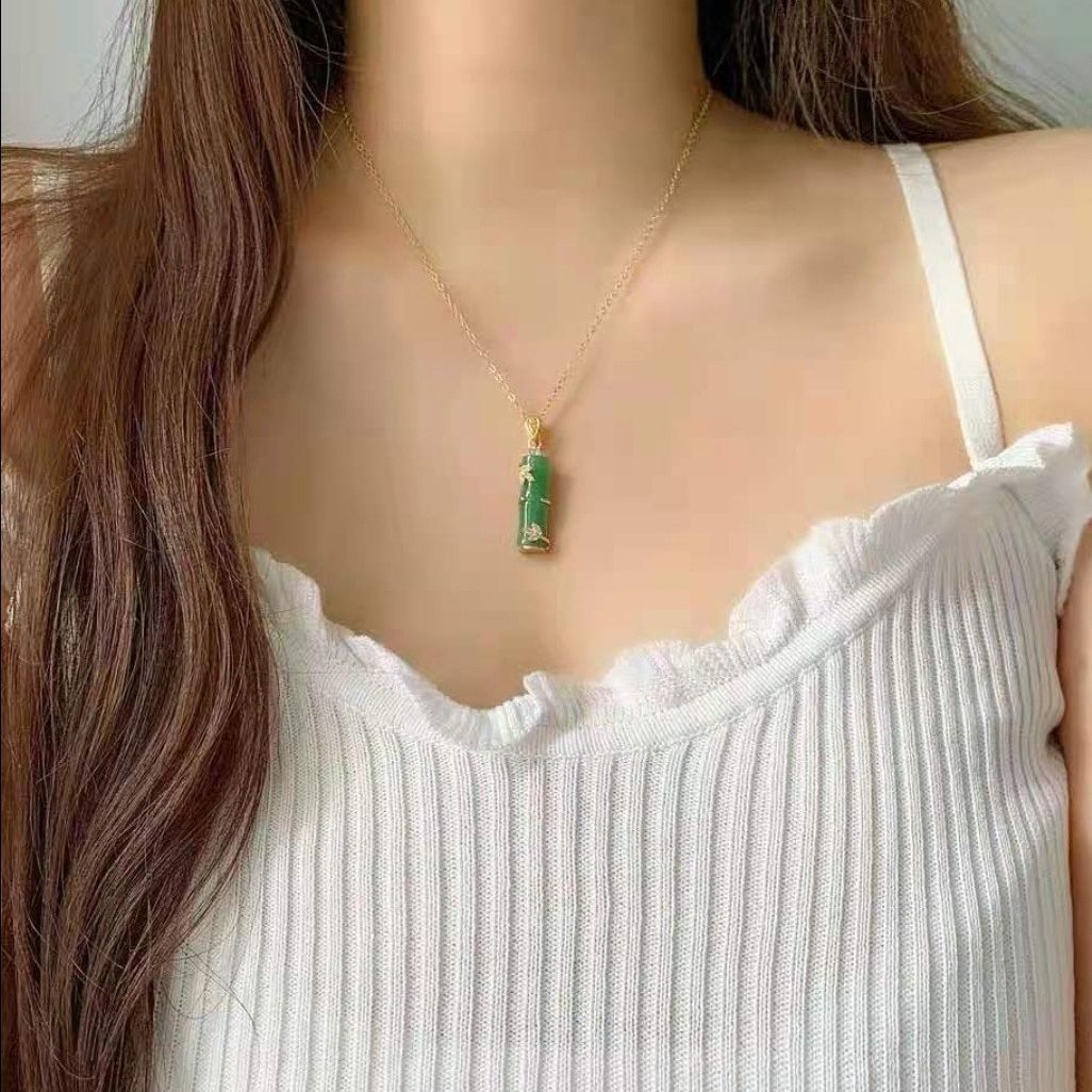 Lucky jade necklace pendant that brings unexpected wealth 7