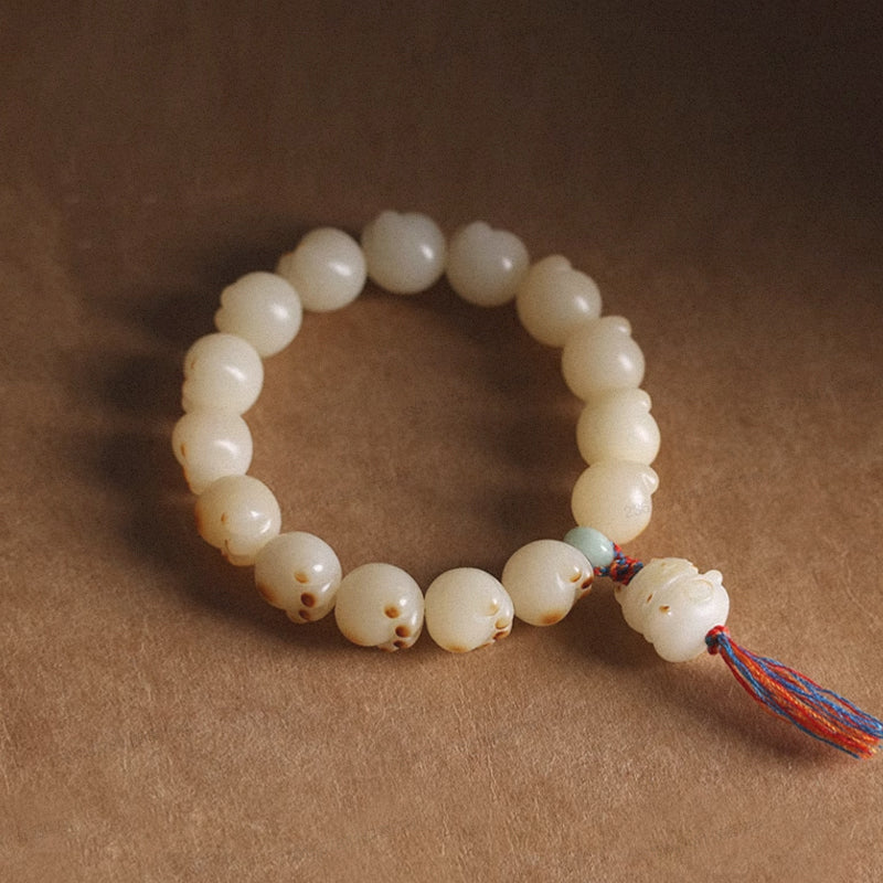 Aura Craft Lucky Cat's Paw Bodhi Root Bracelet 4