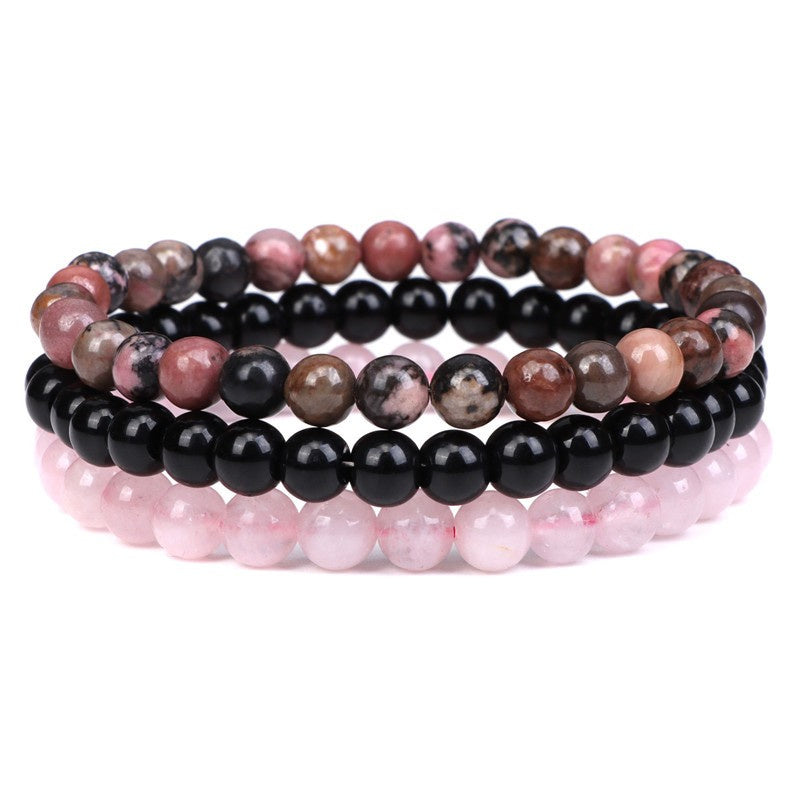 Aura Craft Natural Agate Multiple Blessings Lucky Health Bracelet 5