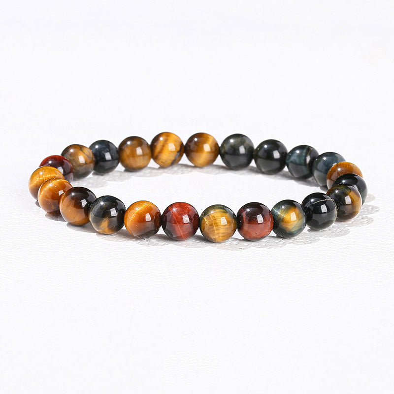 Aura Craft Natural Agate Crystal Gemstone Reiki Beaded Bracelet 19