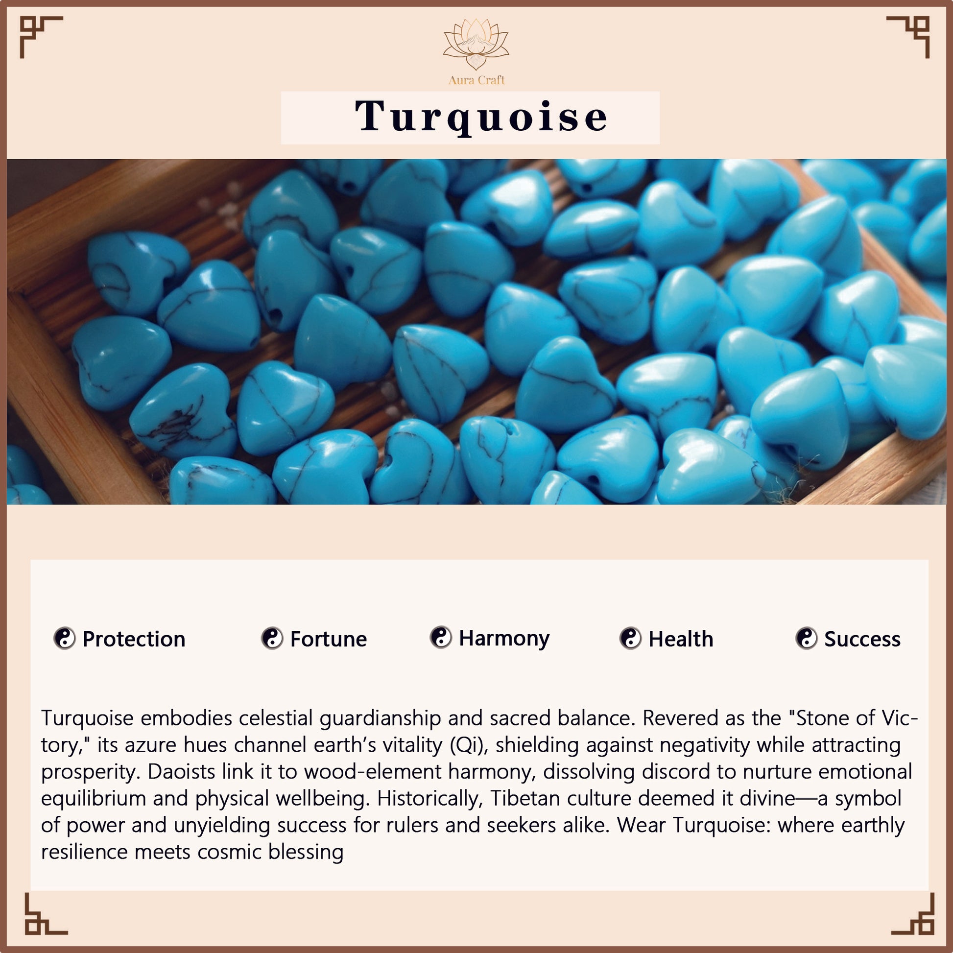 aura craft turquoise