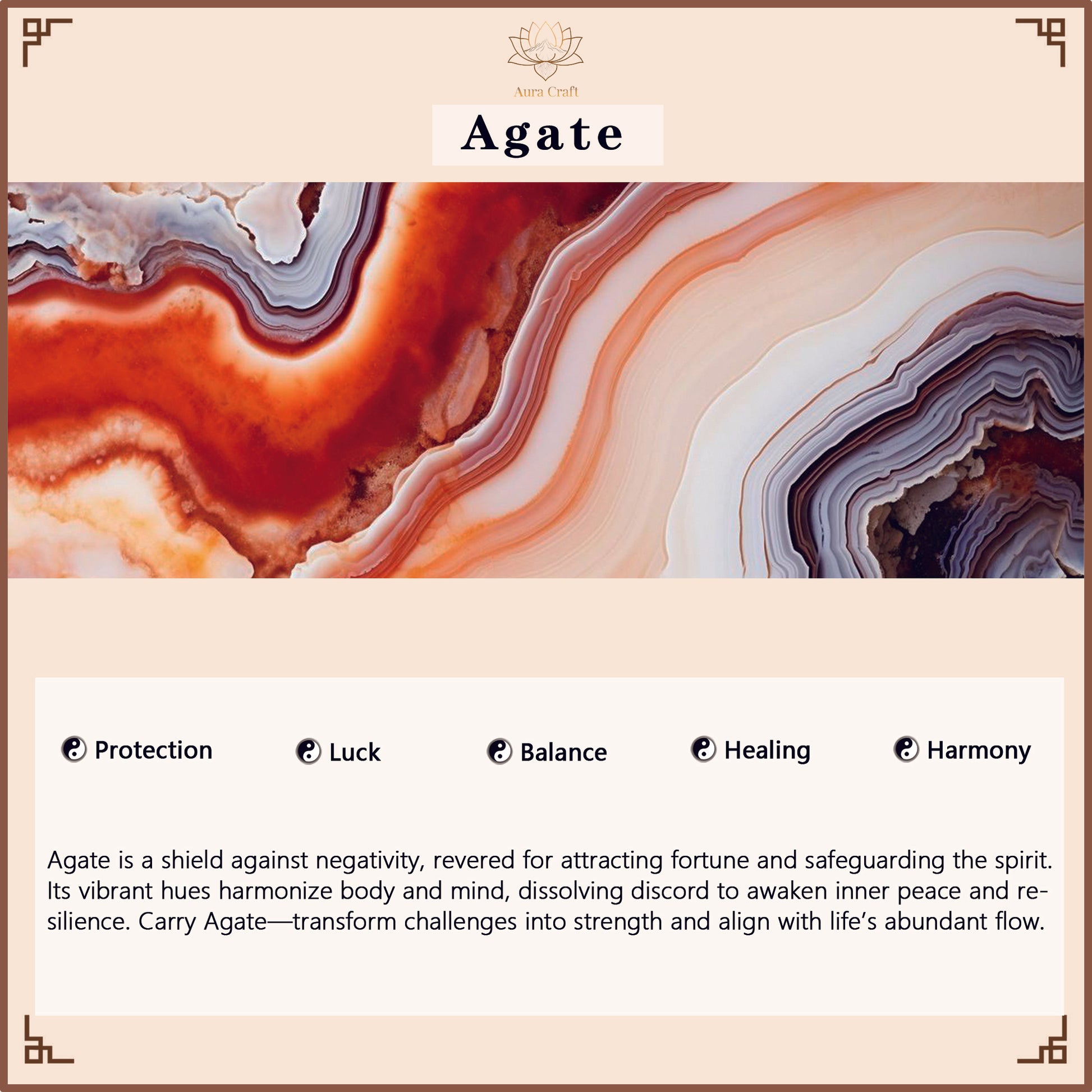 aura craft agate