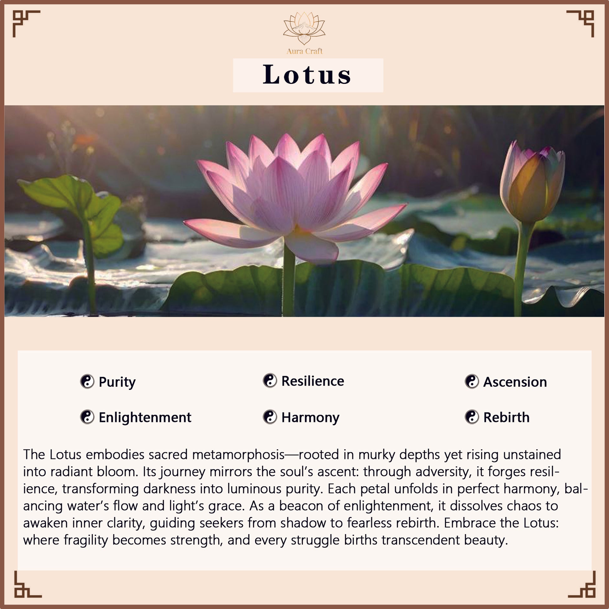 Aura Crafrt Lotus