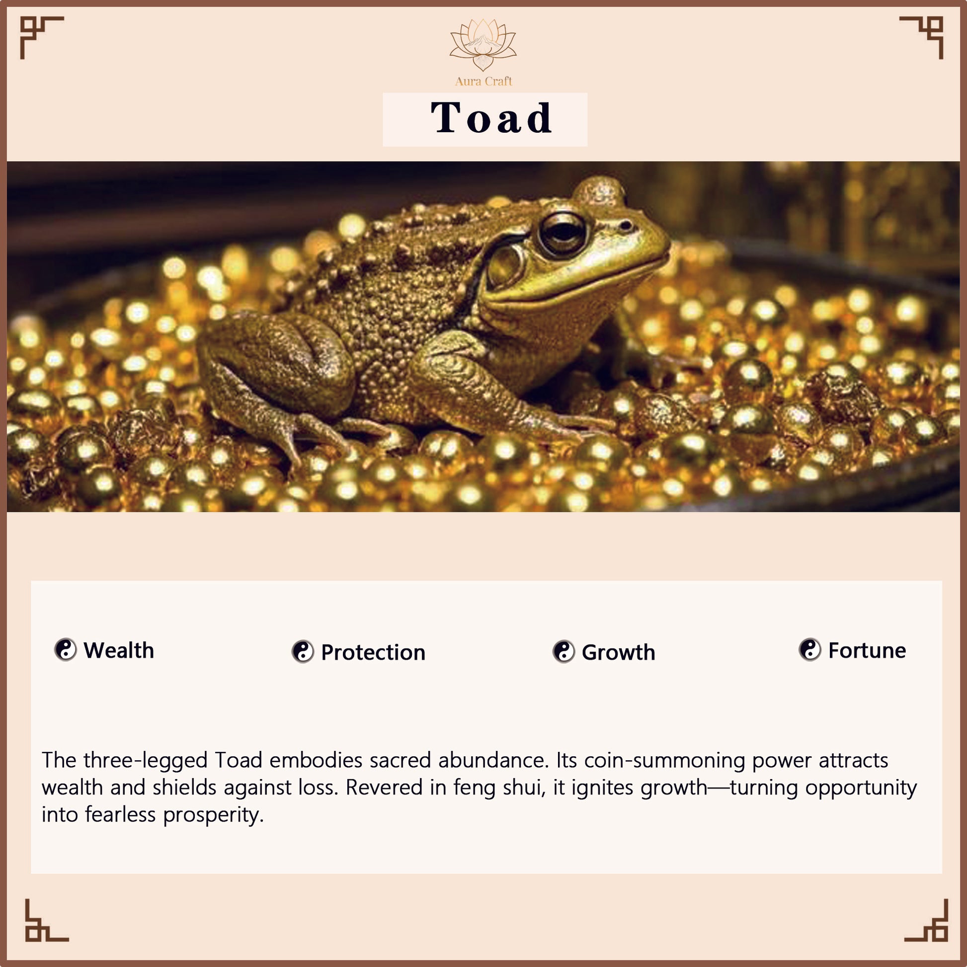 aura carft toad