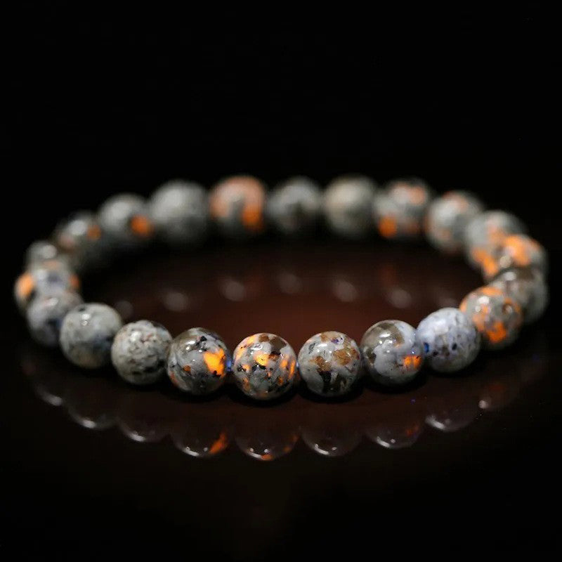 Aura Craft Natural Agate Crystal Gemstone Reiki Beaded Bracelet 9