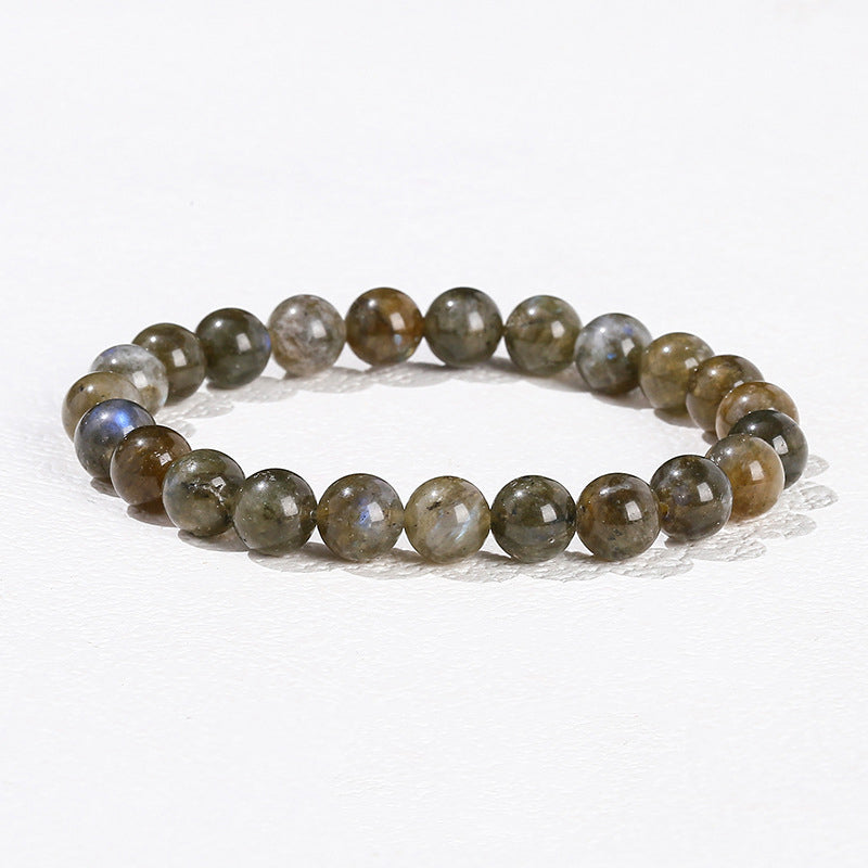 Aura Craft Natural Agate Crystal Gemstone Reiki Beaded Bracelet 10